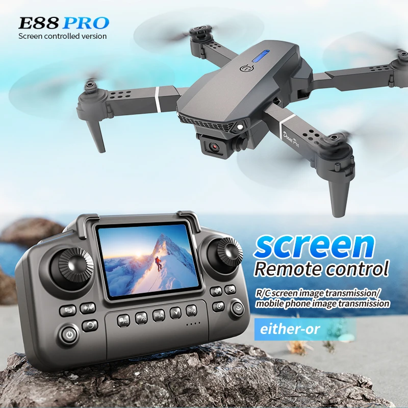 Drone Battery Case - Профессиональный дрон E88 PRO с экраном,