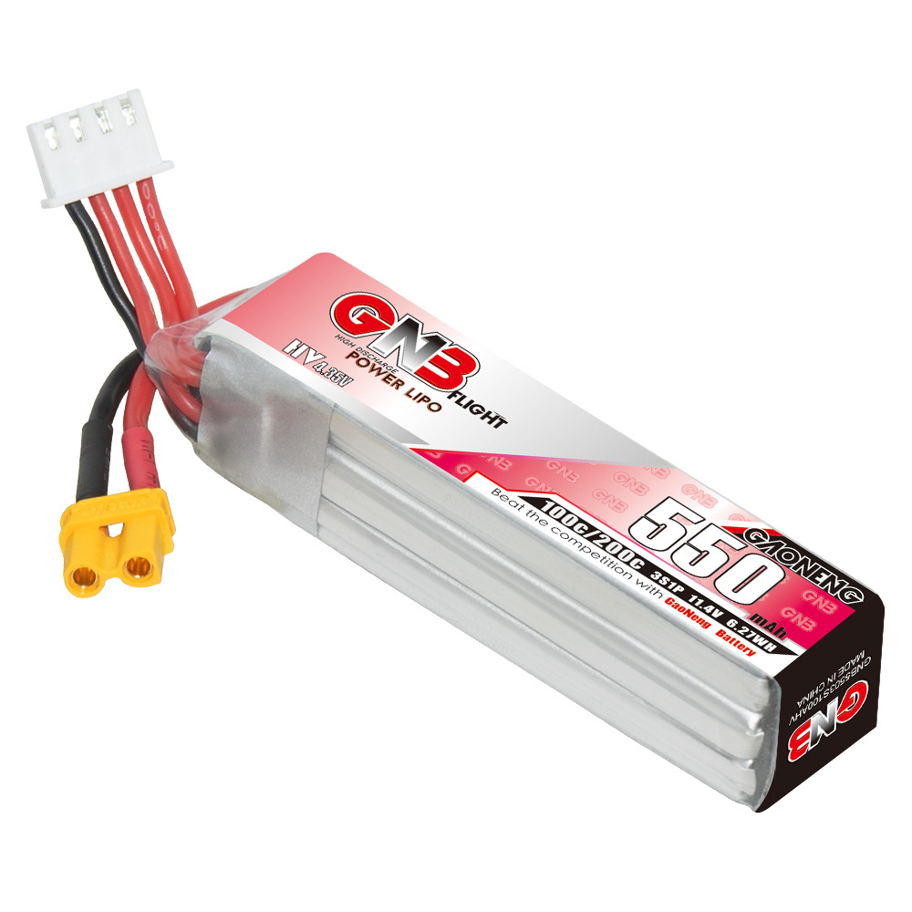 GNB HV 11,4 В 550 мАч 100C/200 – обзор и цена Drone Battery Lipo