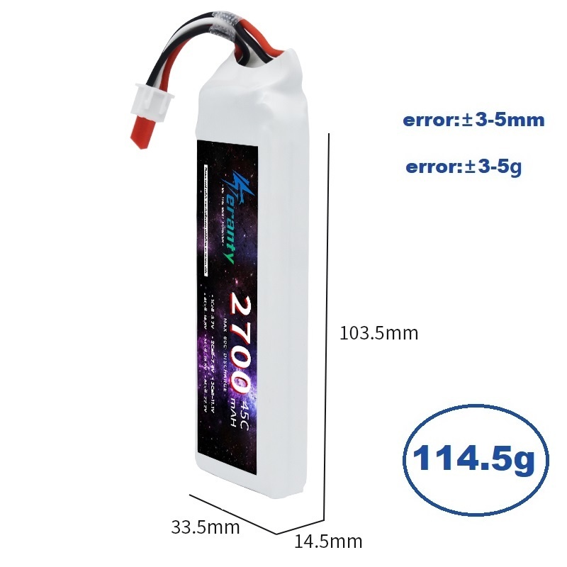 1/3 шт. 2S 7,4 В литий-полимер – обзор и цена Drone Battery Lipo