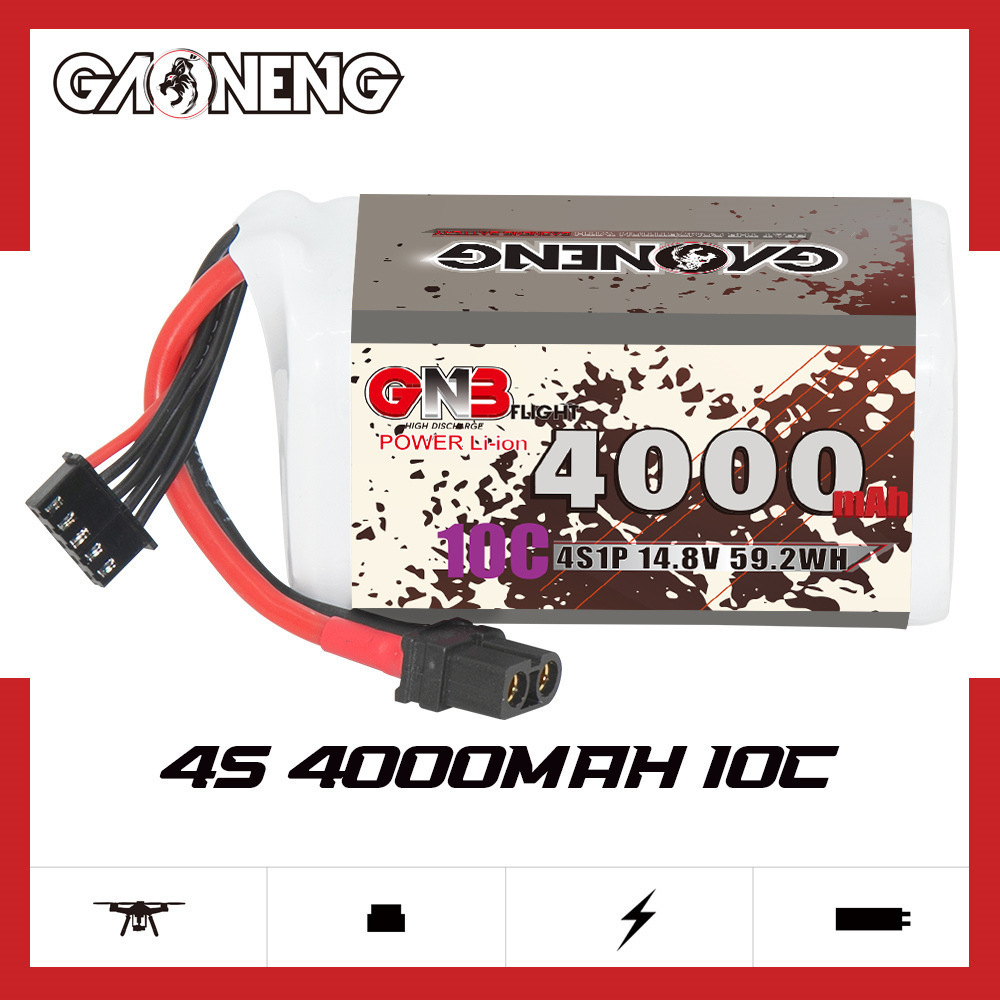 GNB 4000 мАч 4S 14,8 В 10C 20C – обзор и цена Drone Battery Lipo