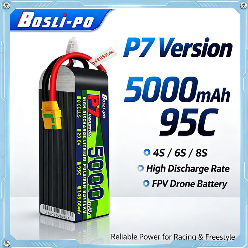 Аккумулятор Boslipo P7 Version – обзор и цена Drone Battery 4S