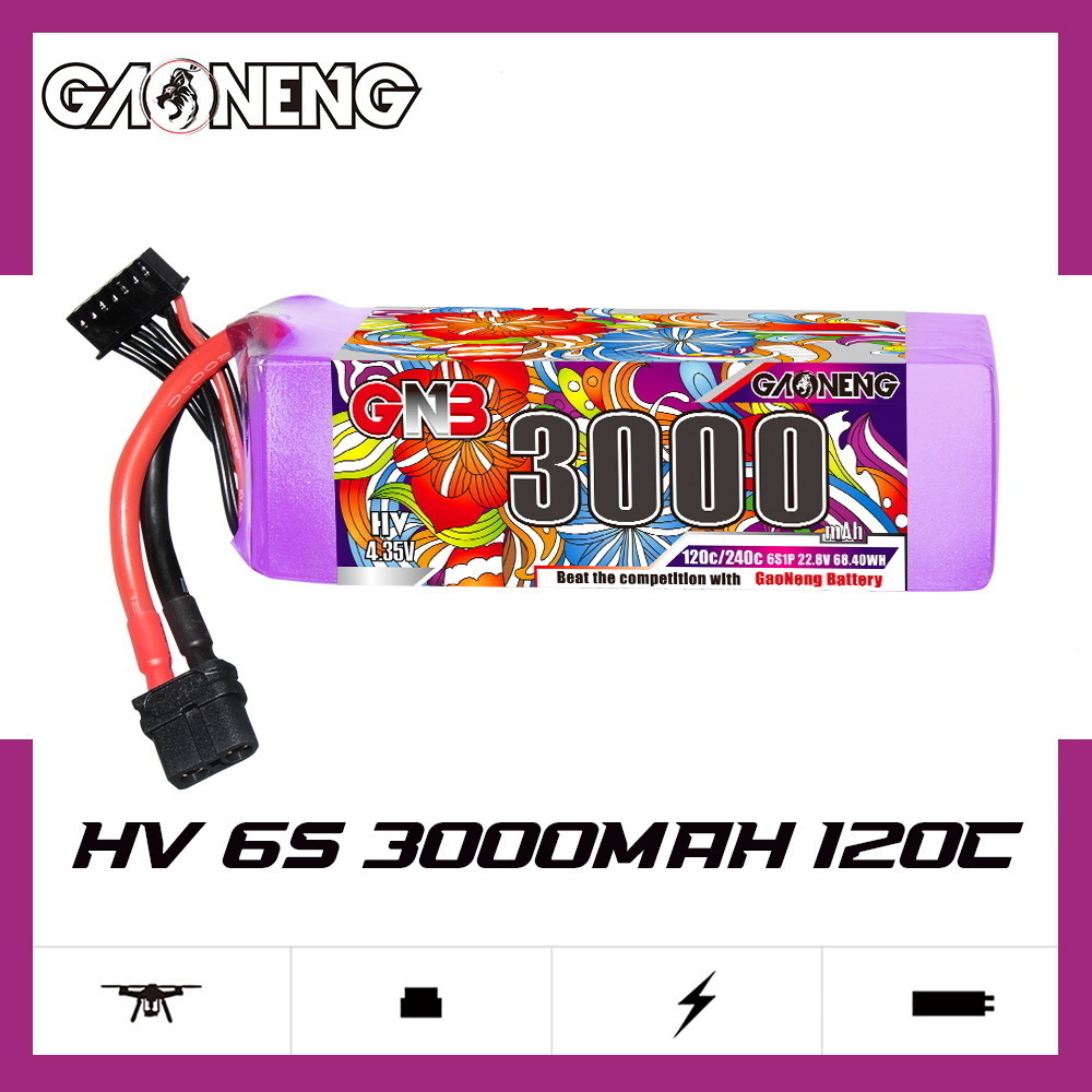 GNB Lipo аккумулятор 6S 22,8 В – обзор и цена Drone Battery Lipo